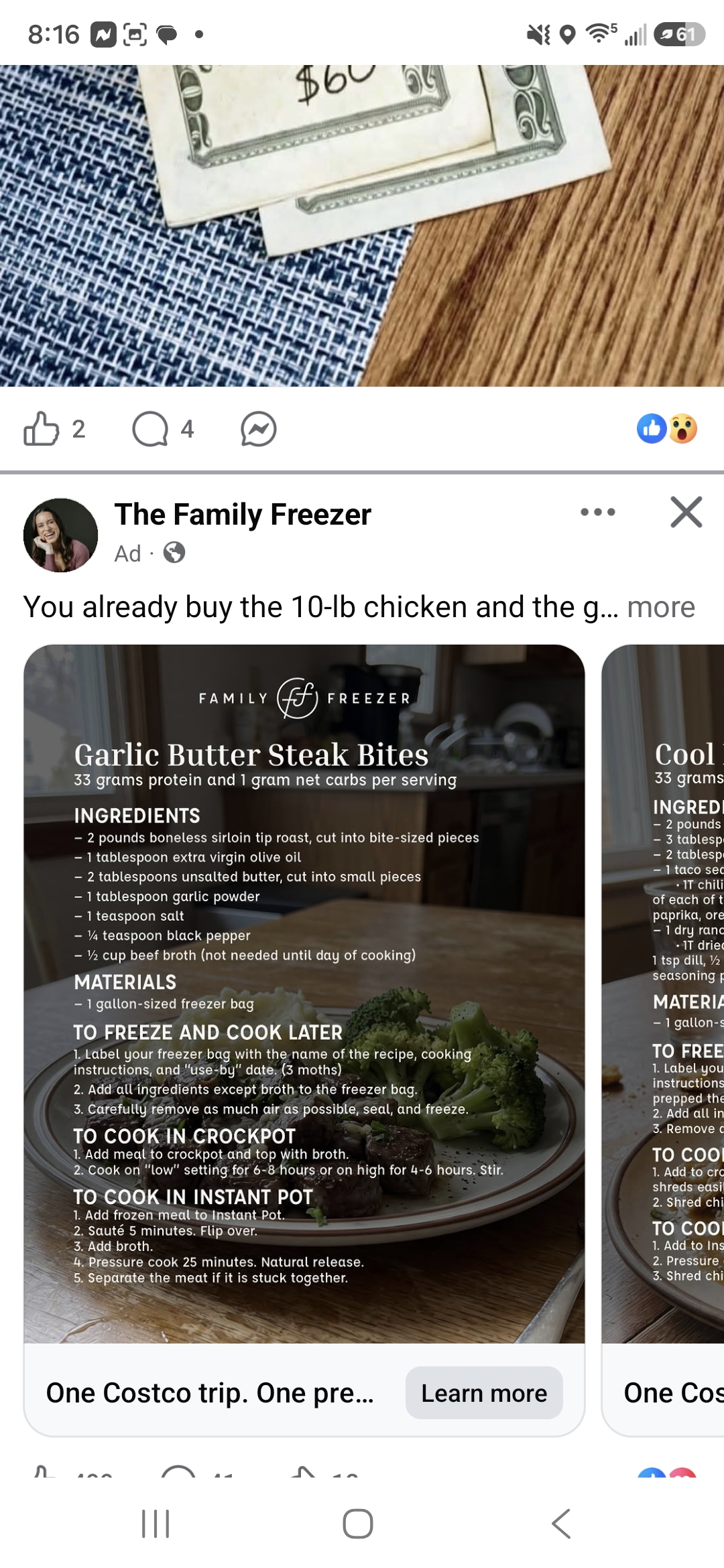 Garlic Butter Steak Bites