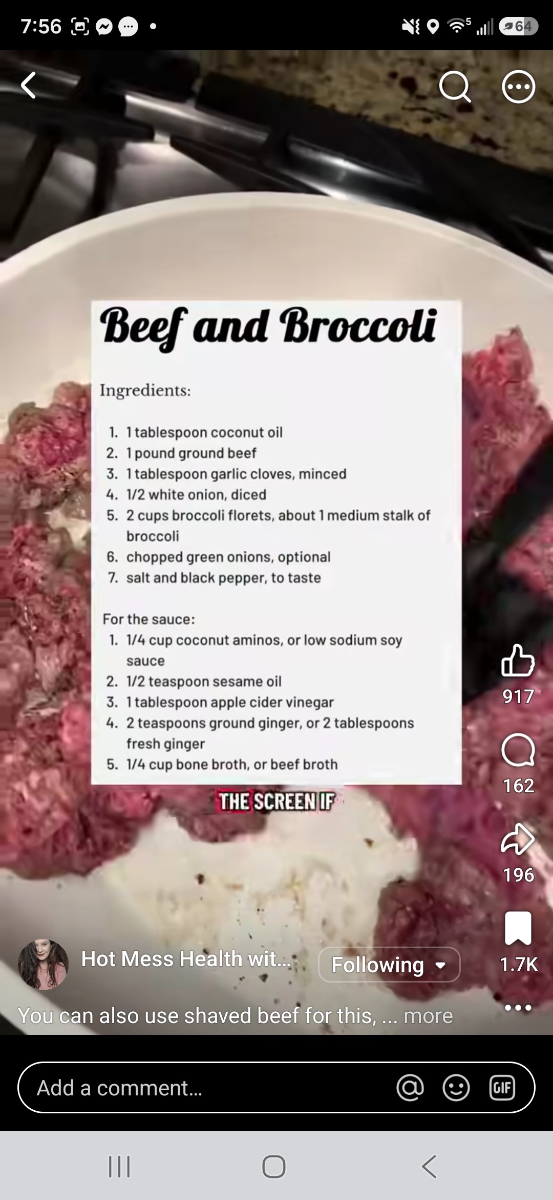 Beef and Broccoli