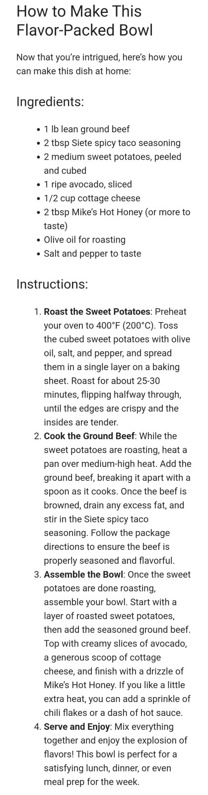 Flavor-Packed Bowl