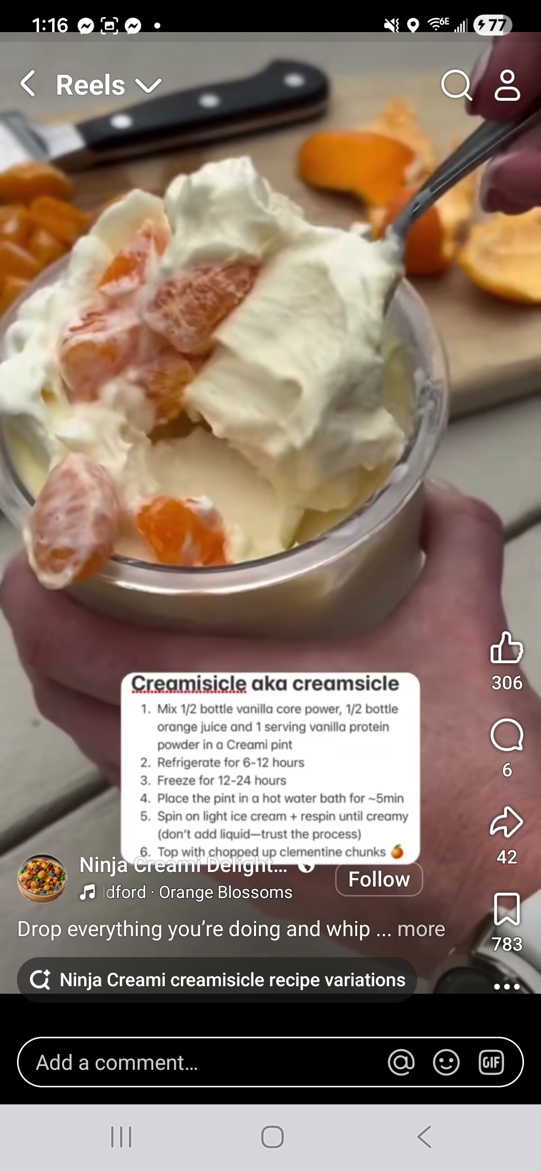 Creamsicle aka Creamsicle