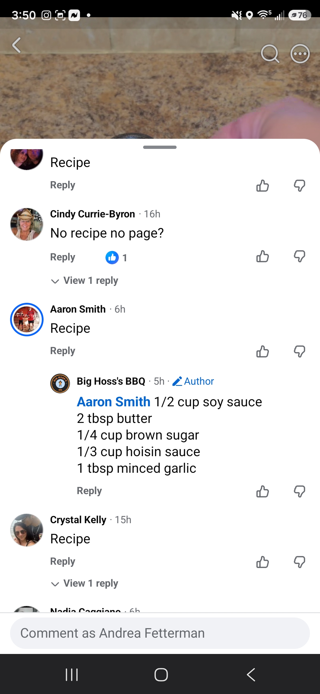 Soy Hoisin Sauce