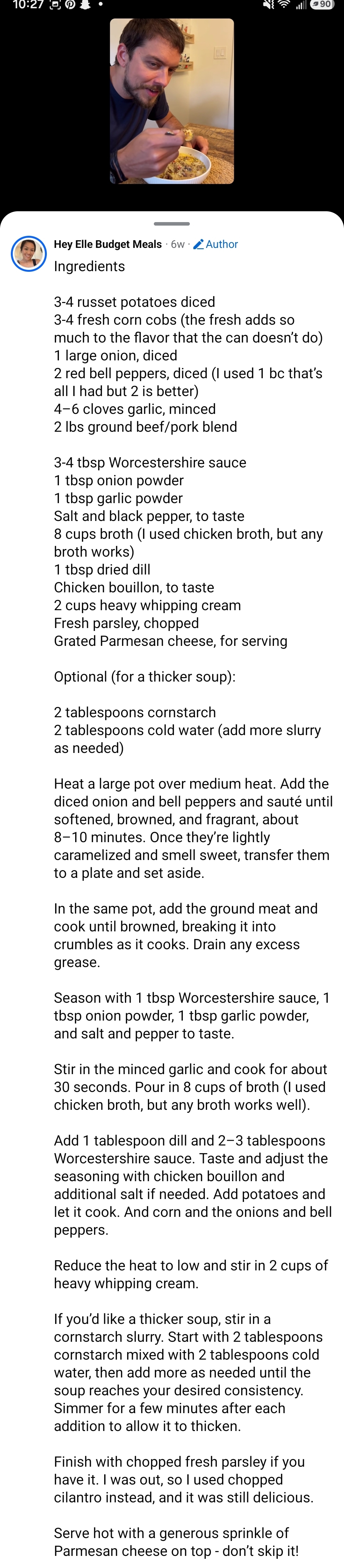 Hearty Beef and Vegetable Soup