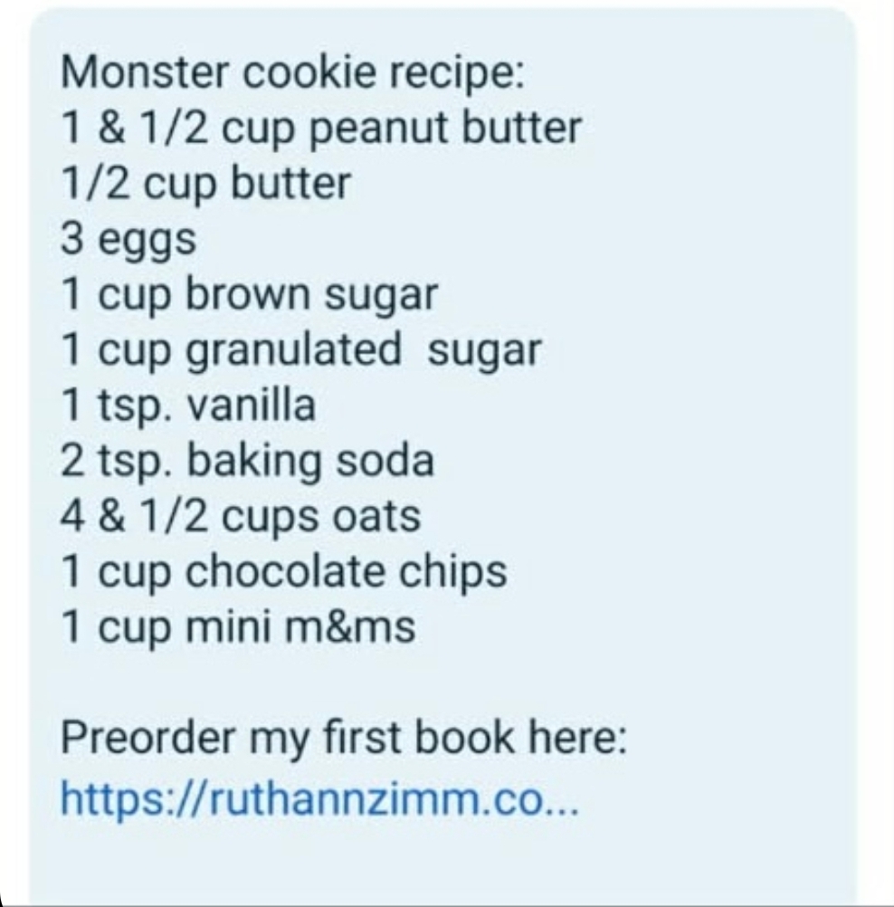 Monster Cookie