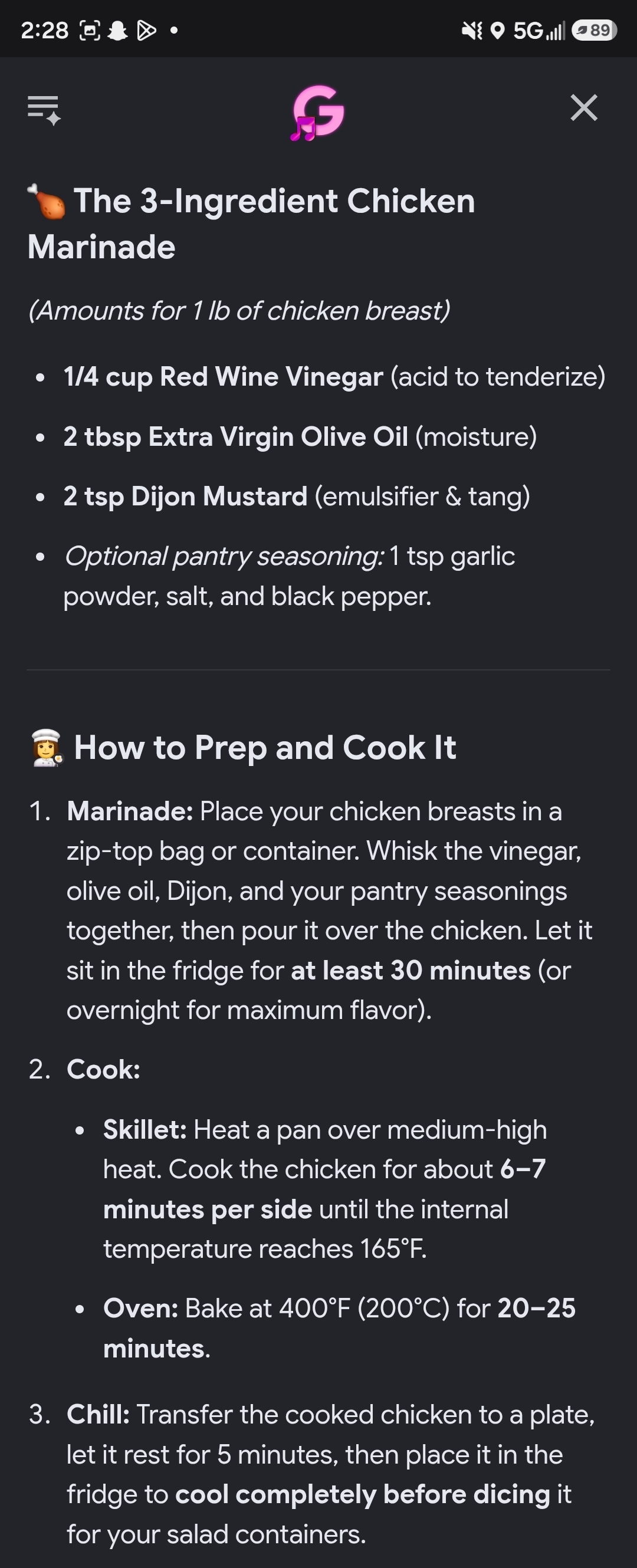 The 3-Ingredient Chicken Marinade