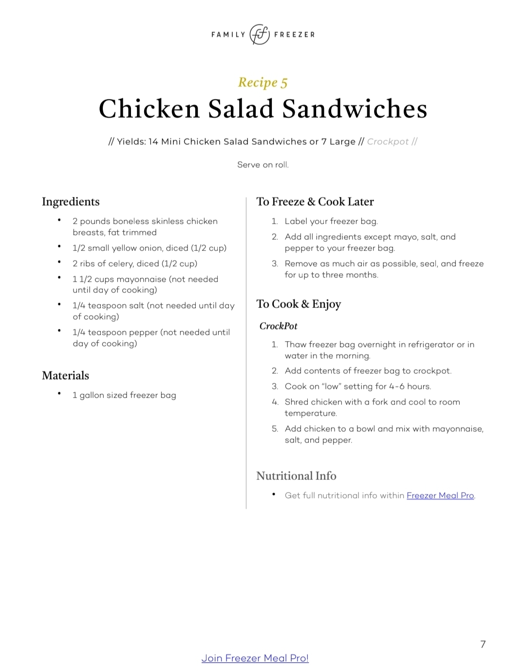 Chicken Salad Sandwiches