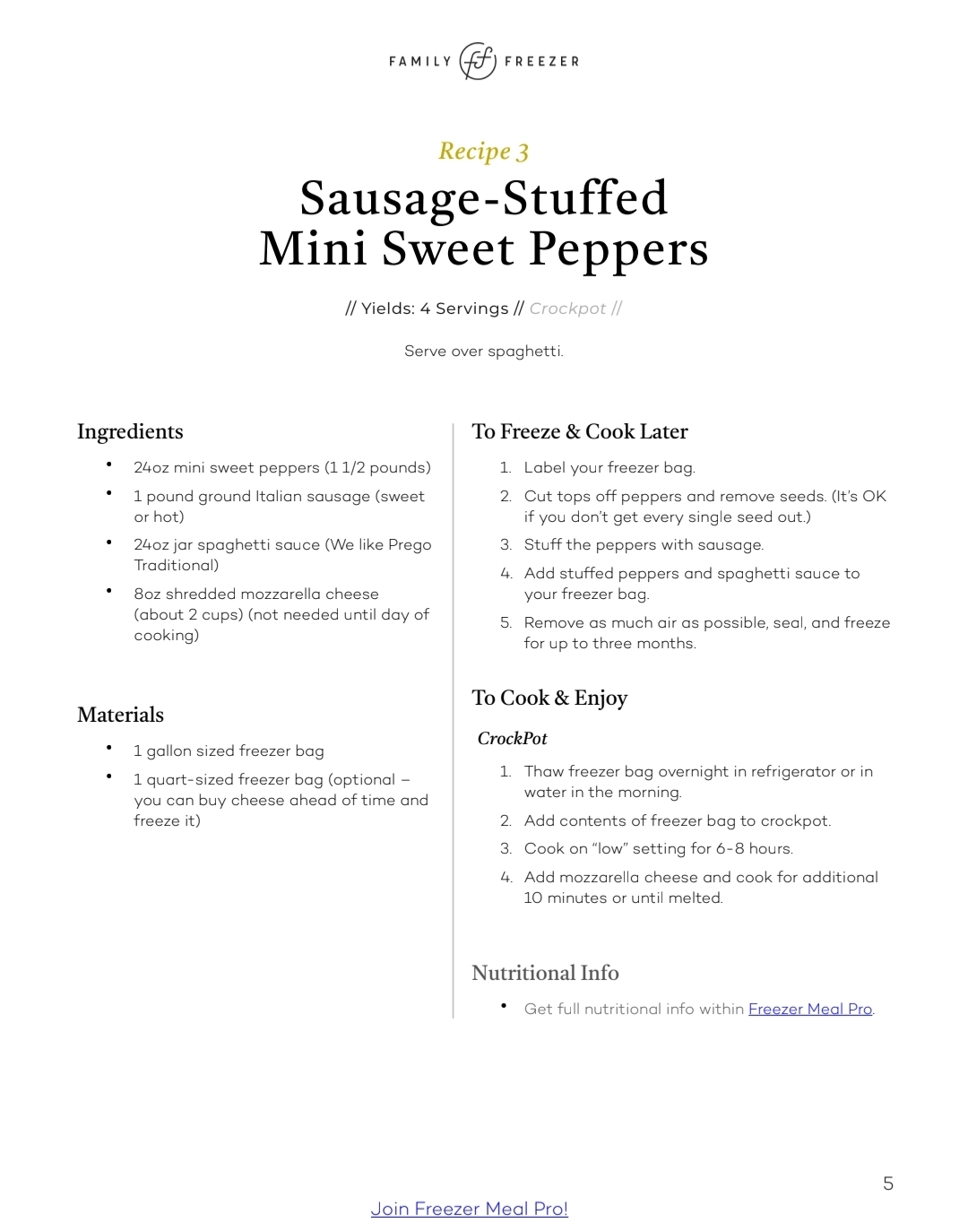 Sausage-Stuffed Mini Sweet Peppers