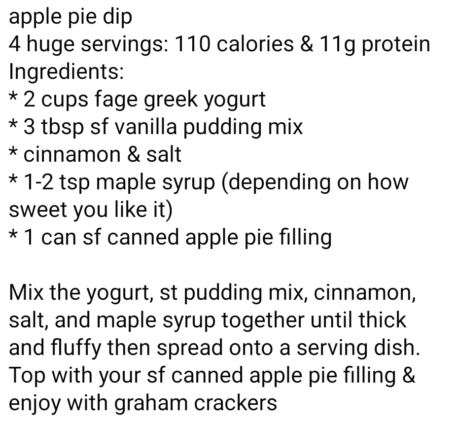 Apple Pie Dip