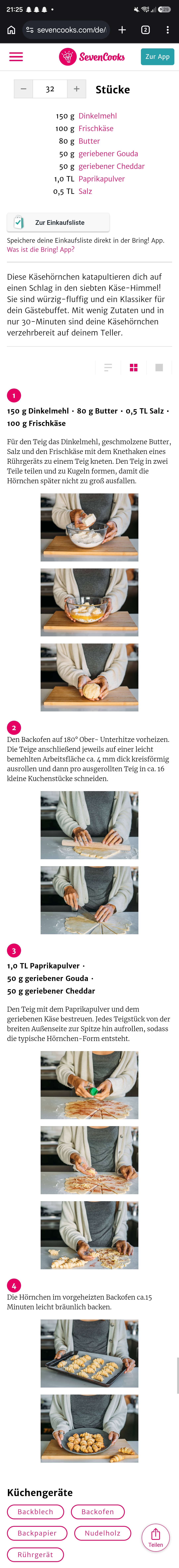 Käsehörnchen