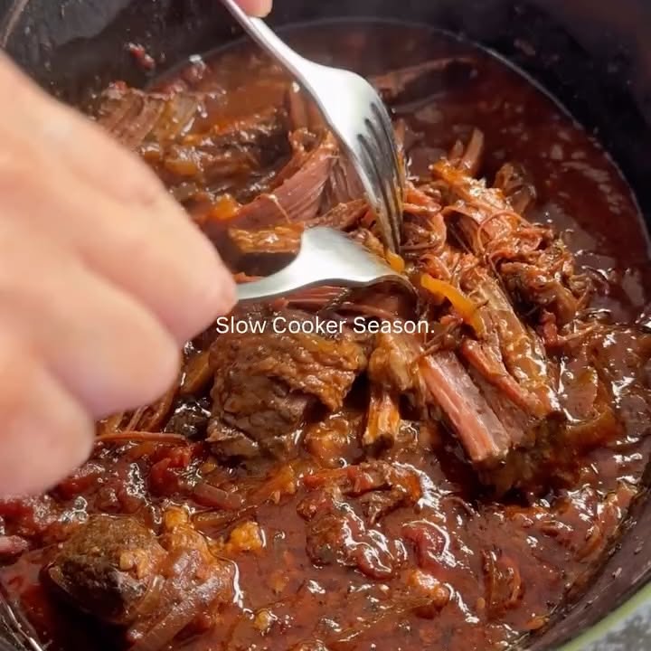 Slow Cooker Beef Brisket Pasta
