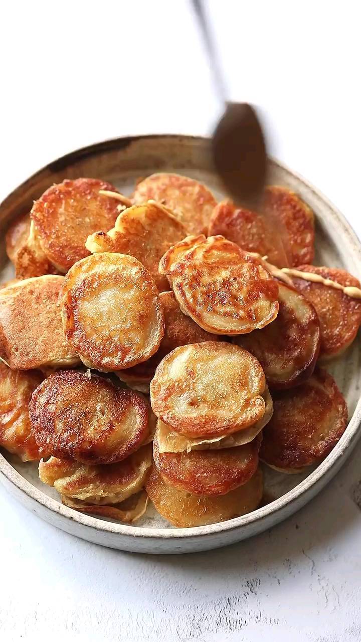 Vegan Protein Banana Pancake Bites