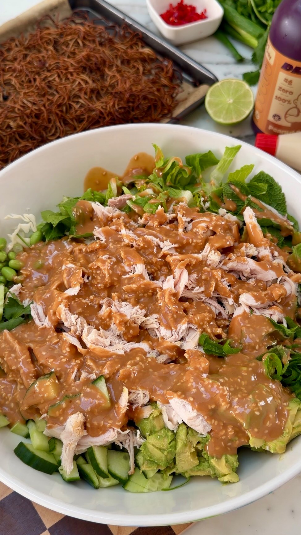 Cold Asian Noodle Salad