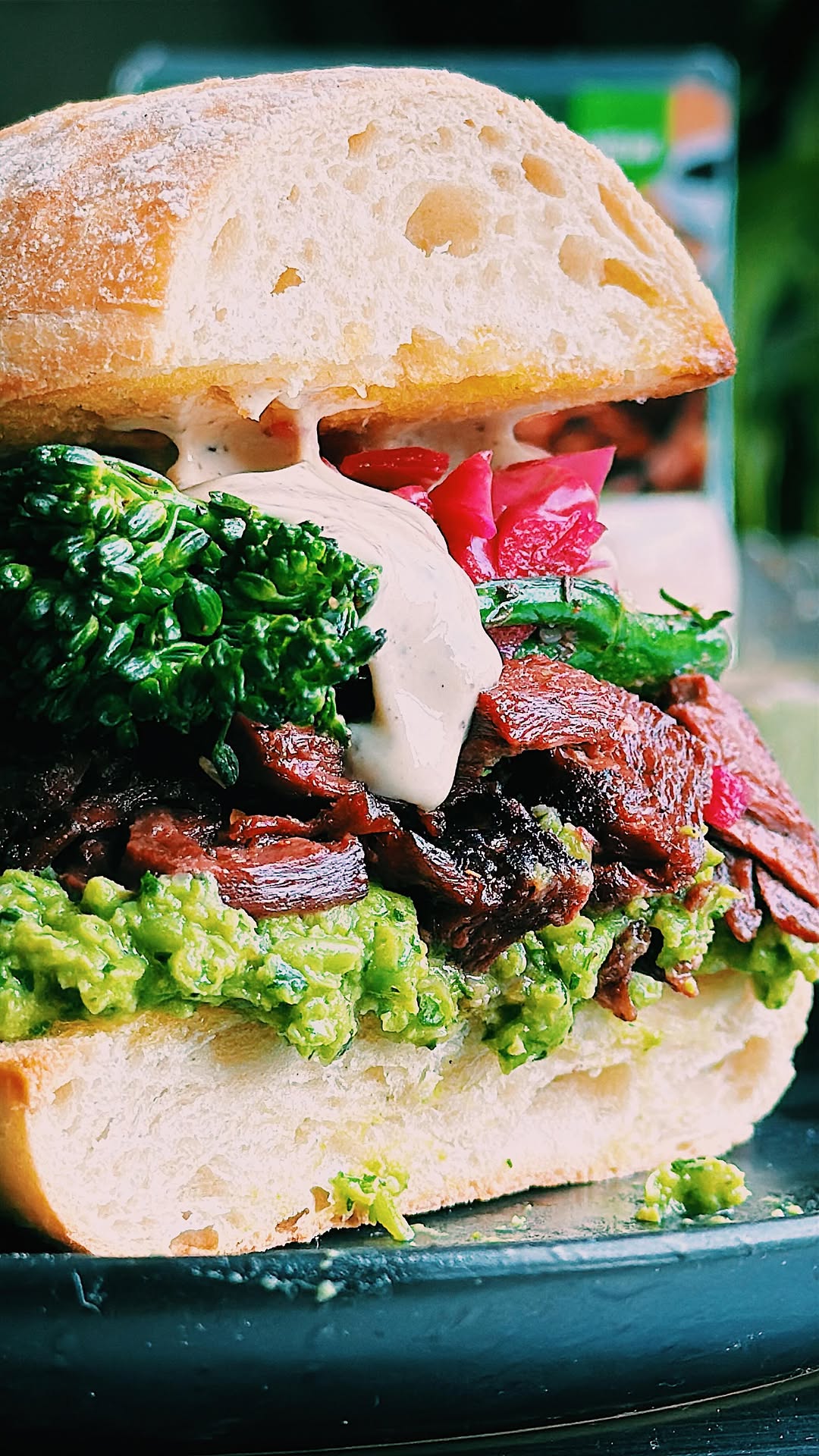 Loaded Beyond Steak Sandwich