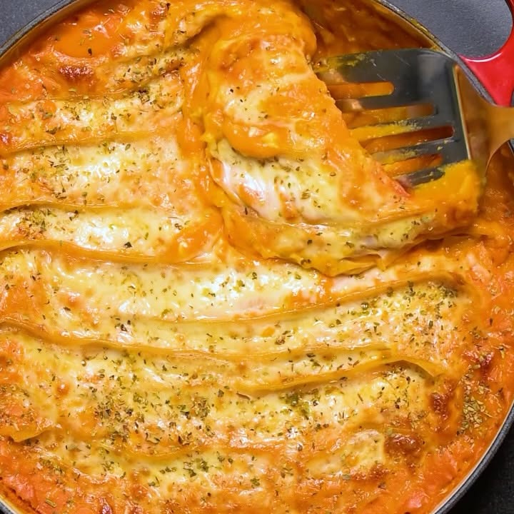 Lazy Pumpkin Lasagne