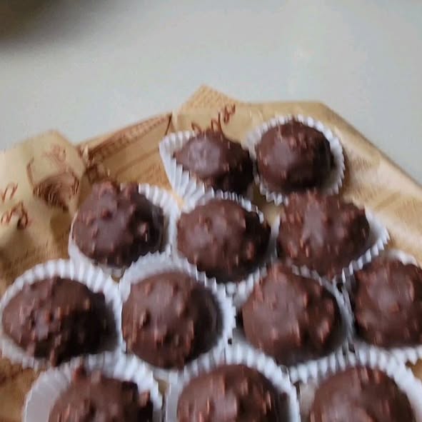 Homemade Ferrero Rocher