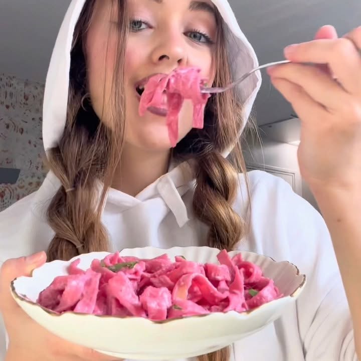 Creamy Beet Pasta