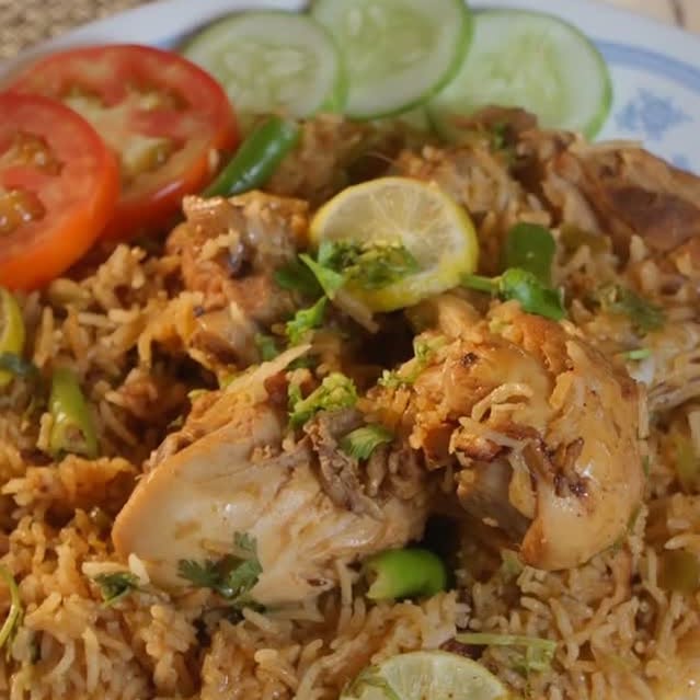 Easy Chicken Dum Pulao