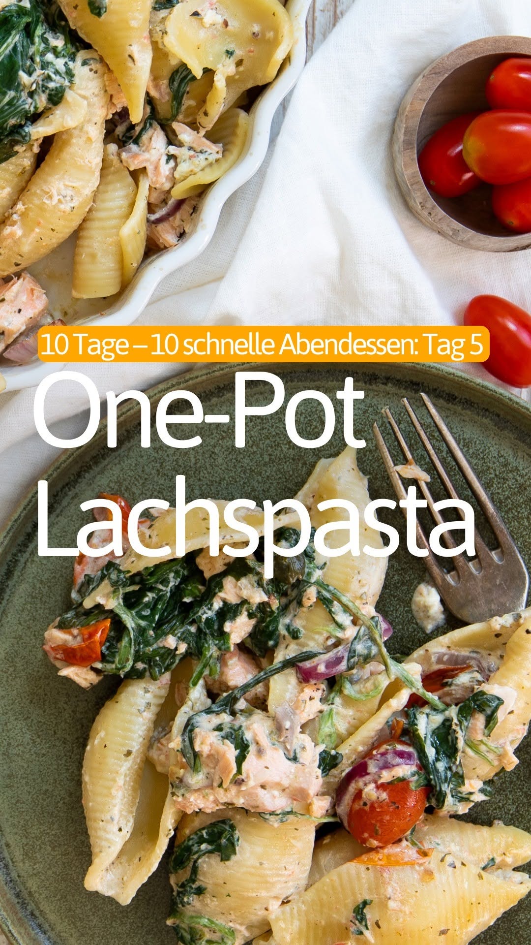 Oven Pasta with Salmon