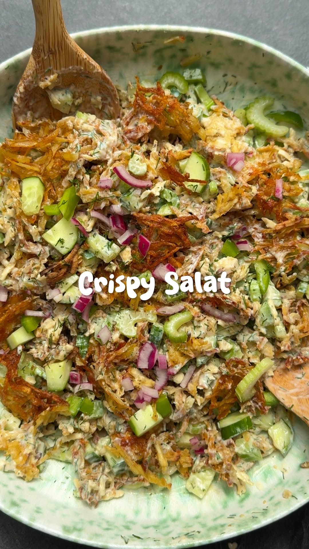 Crispy Potato Salad