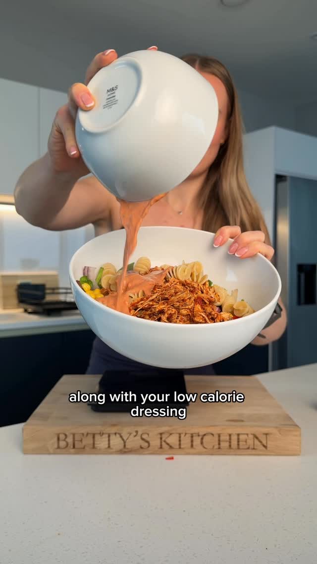 High Volume Chicken Taco Pasta Salad