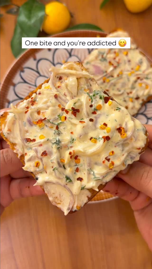 Caramelised Onion Toast