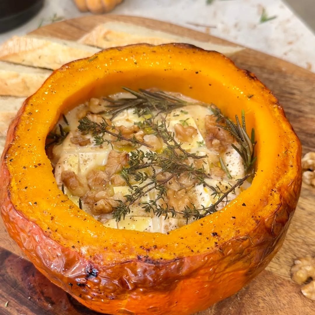 Pumpkin Baked Cheese