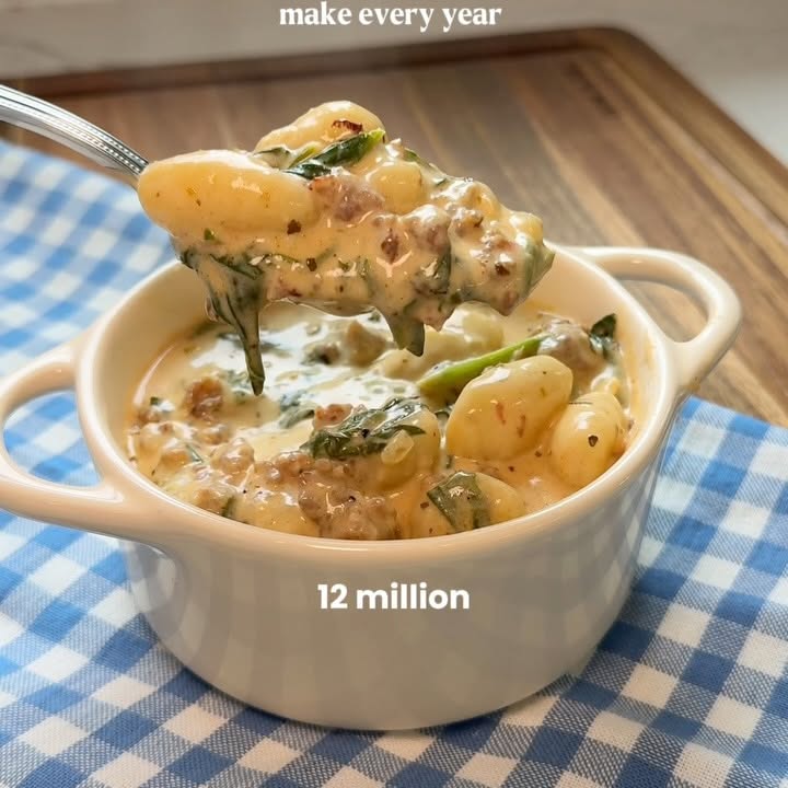 Italian Sausage Gnocchi Soup