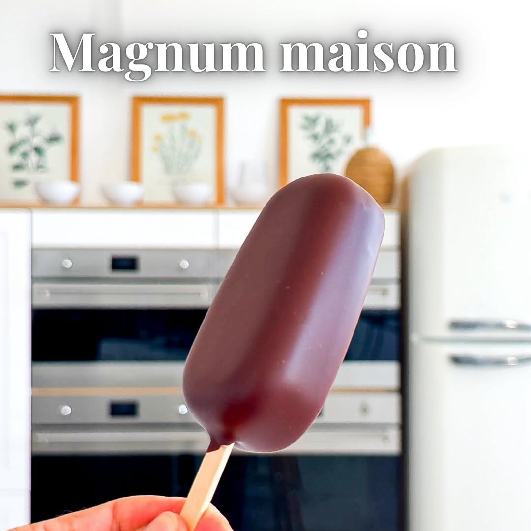 Homemade Magnum Ice Cream