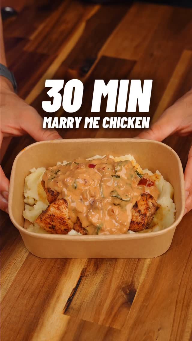 High Protein Marry Me Chicken Bites