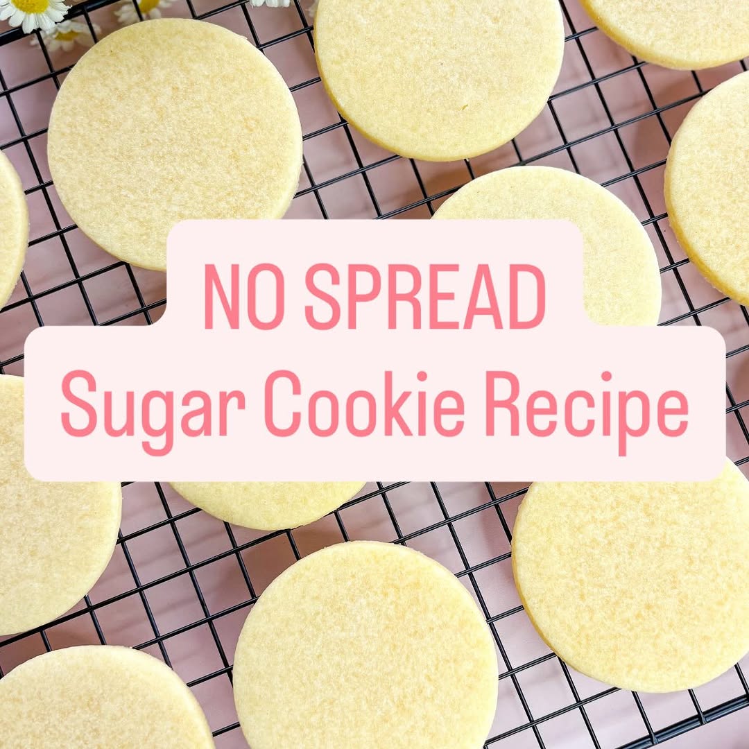 No Spread Sugar Cookies