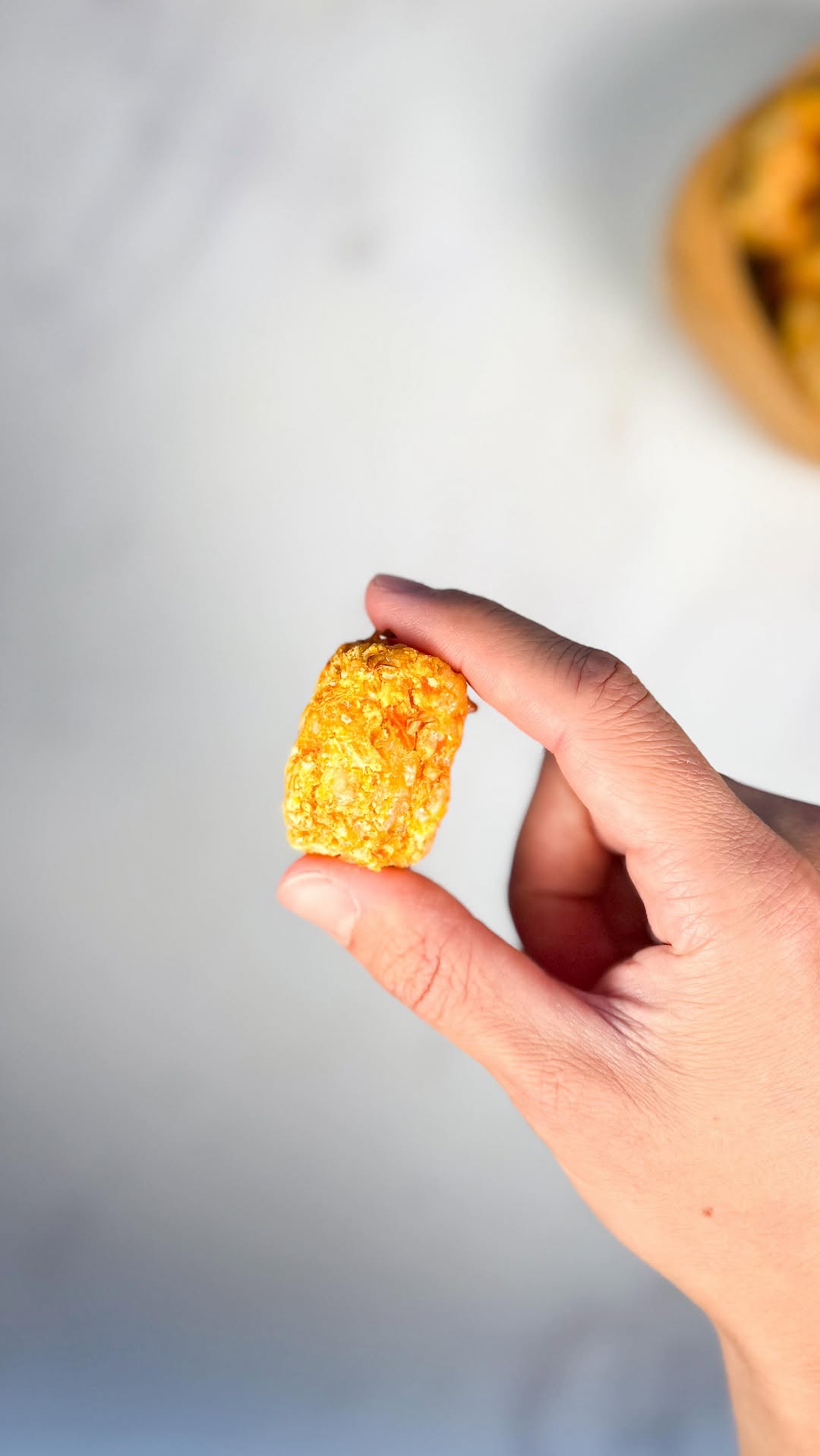 Carrot & Chickpea Tots