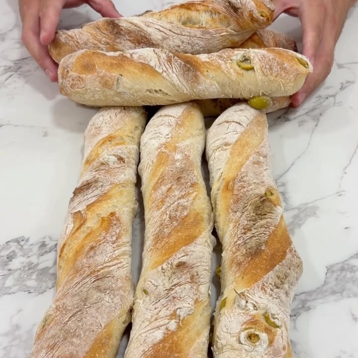 Olive and Rosemary Bread