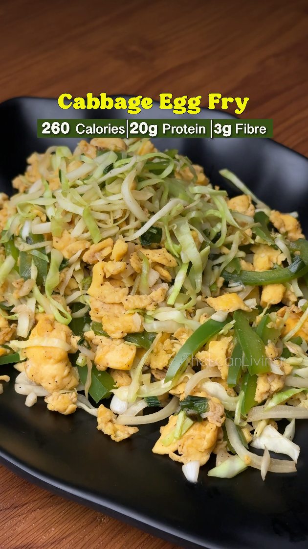 Egg & Cabbage Stir Fry