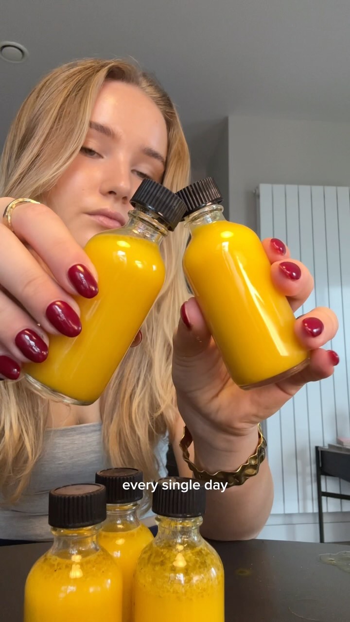 Turmeric and Ginger Shots