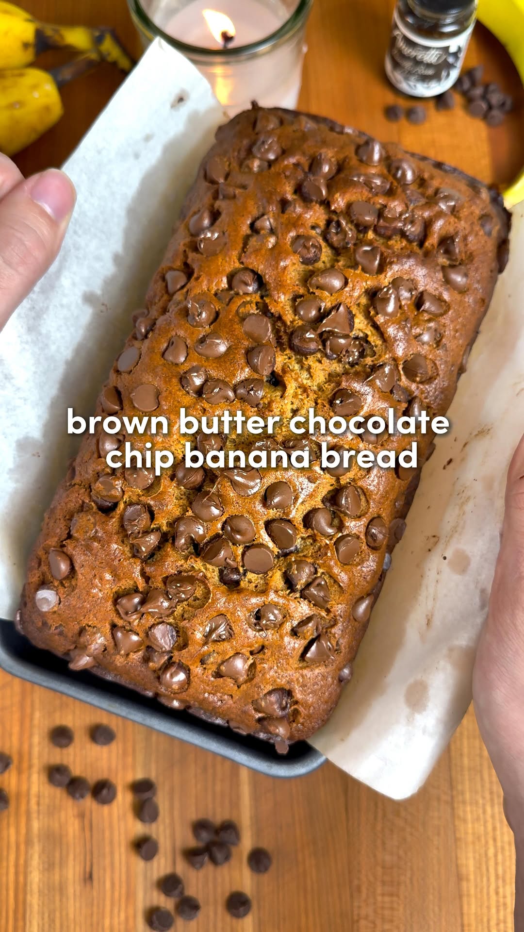 Brown Butter Chocolate Chip Banana Bread