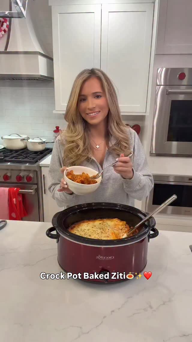 Crock Pot Baked Ziti