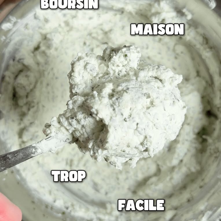 Homemade Boursin Cheese