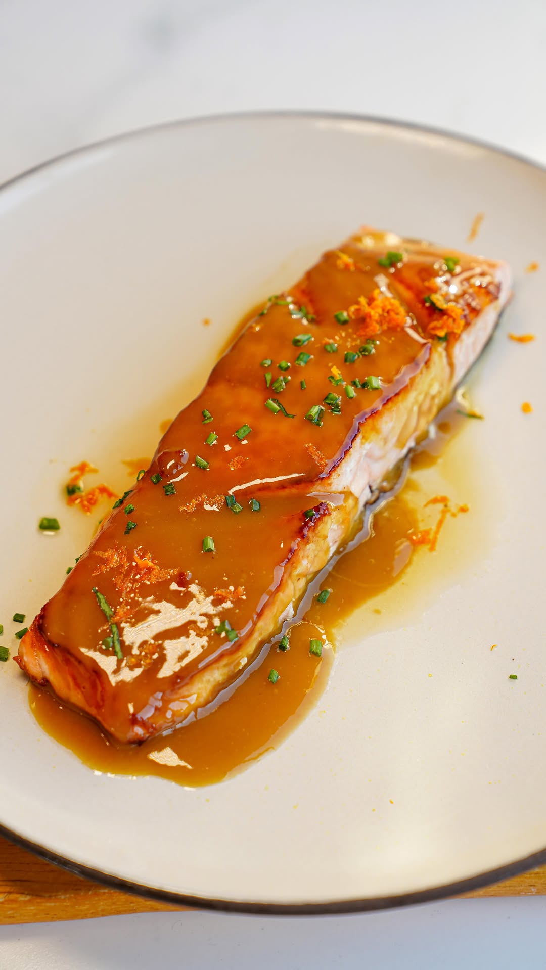 Salmon with Orange Sauce