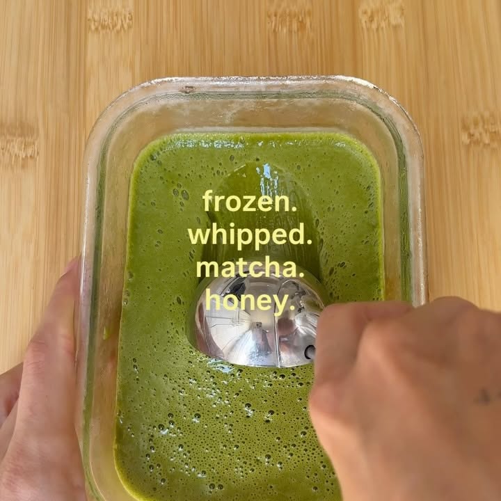Matcha Honey Ice Cream Topping