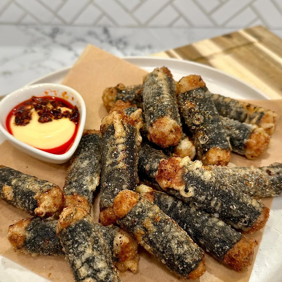 Crispy Chicken Seaweed Rolls