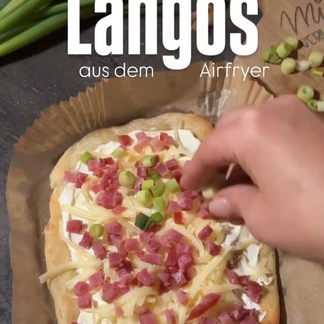 Protein Langos from the Airfryer