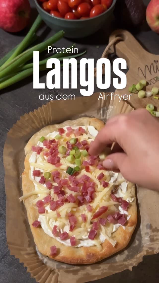 Protein Langos from the Airfryer