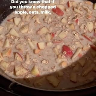 Overnight Apple Cinnamon Oats