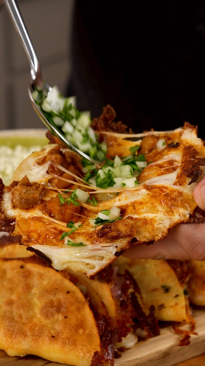 Crispy Chicken Tacos with Avocado Salsa