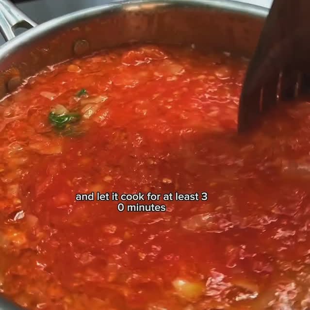 Authentic Tomato Sauce