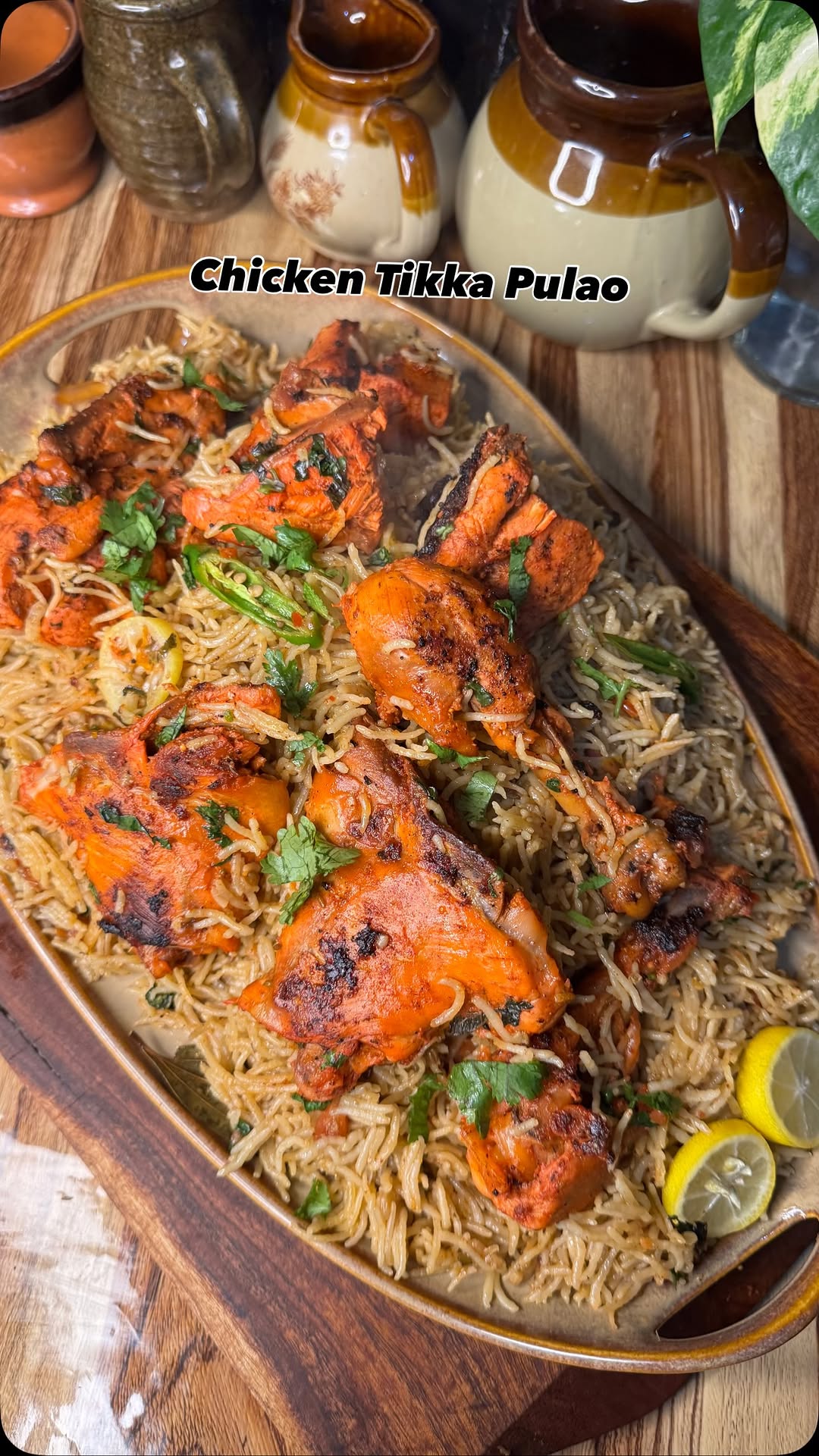 One Pot Chicken Tikka Pulao