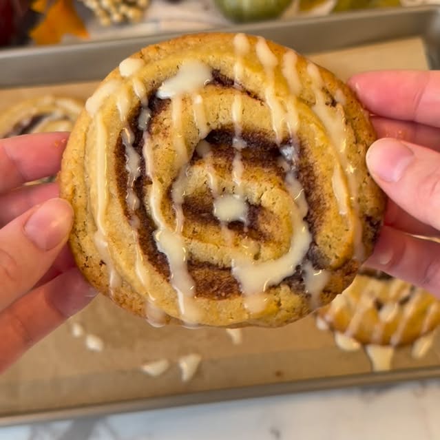 Cinnamon Roll Cookies