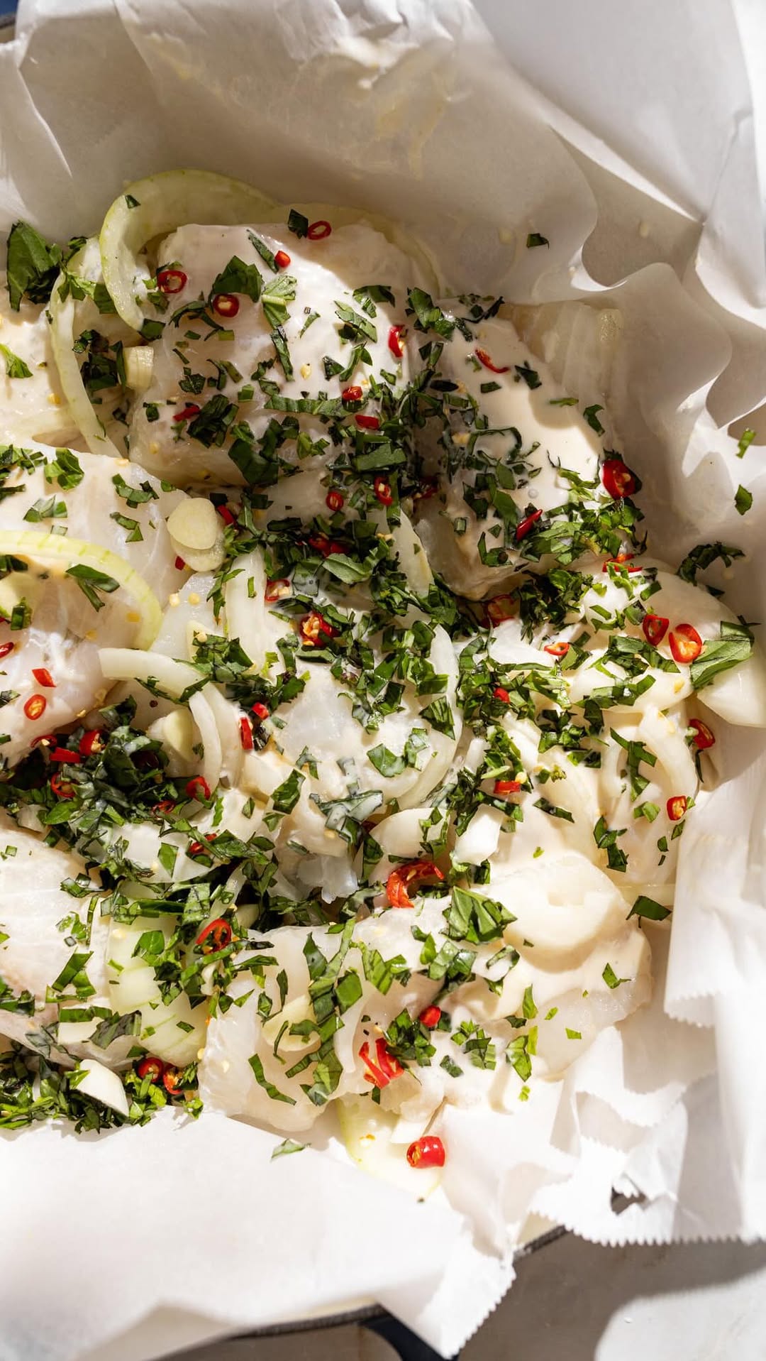 Miso Cod in Coconut Broth