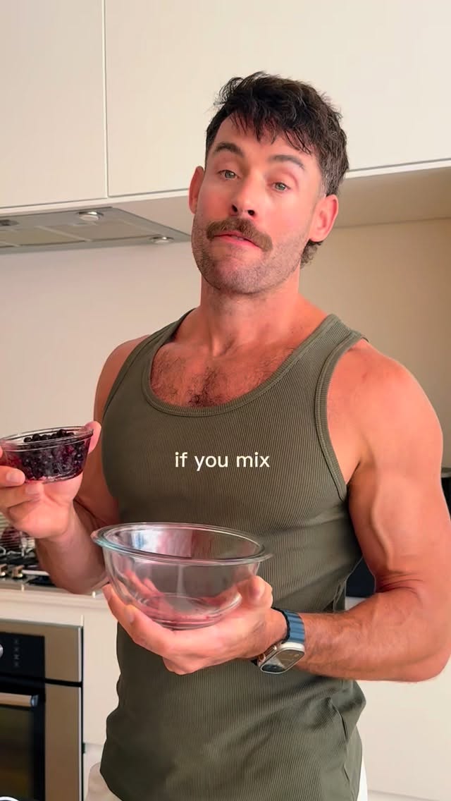 High-Protein Blueberry Donut Holes