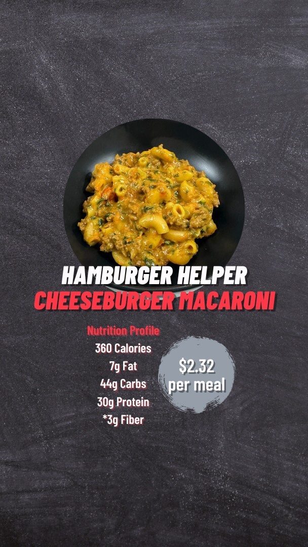 Hamburger Helper Cheeseburger Macaroni