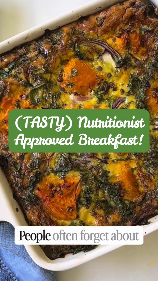 Pumpkin Kale Lentil Frittata
